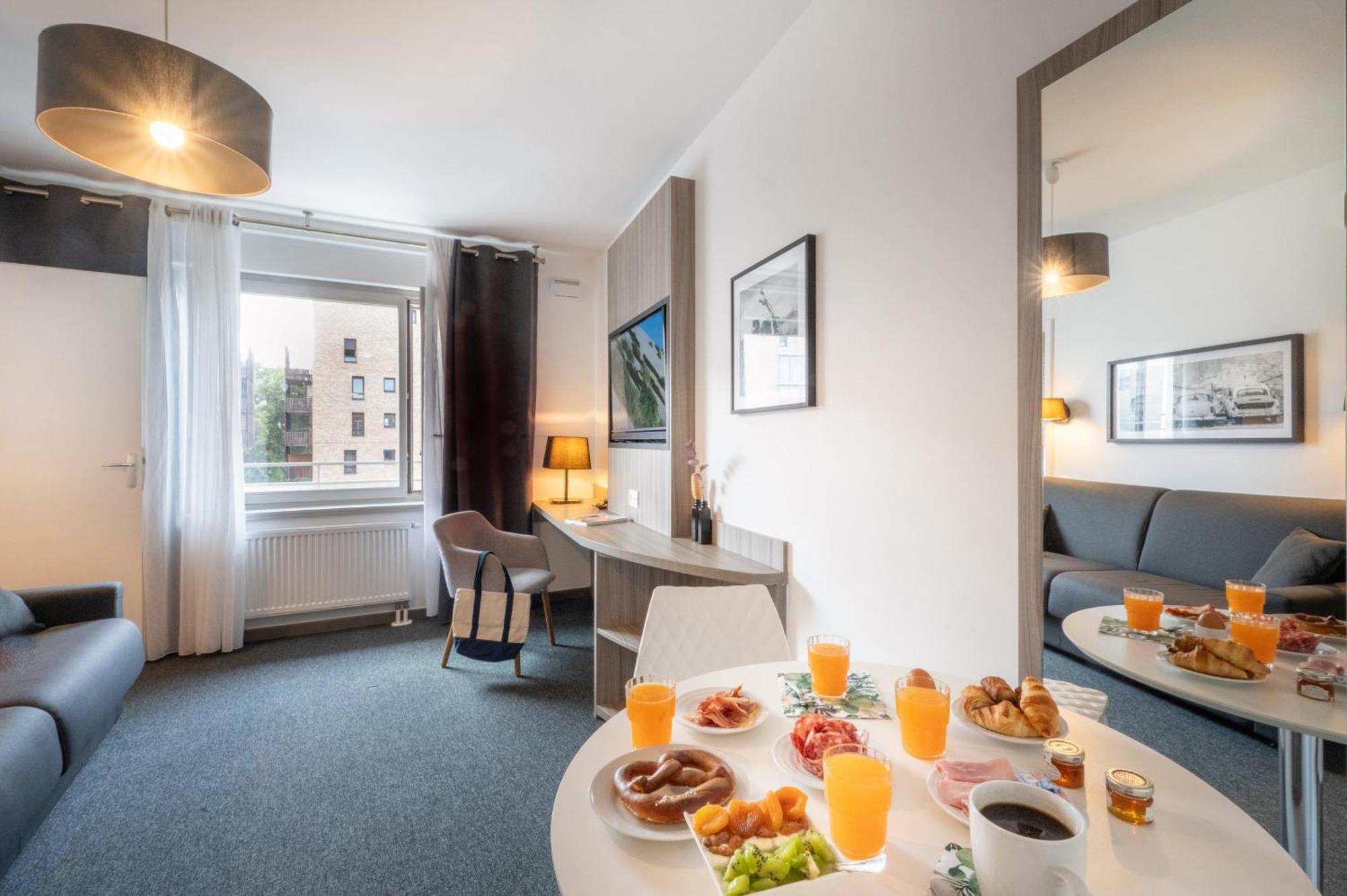 Nemea Appart Hotel Elypseo Strasbourg Port Экстерьер фото